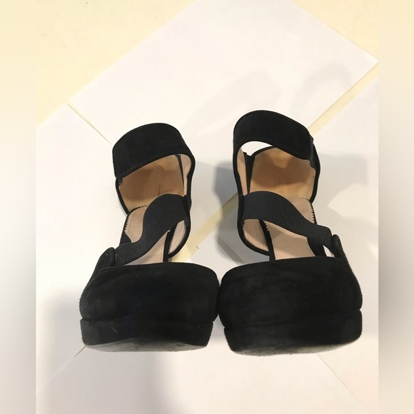 GIORGIO ARMANI Suede women shoes SZ 7 - Picture 5 of 9